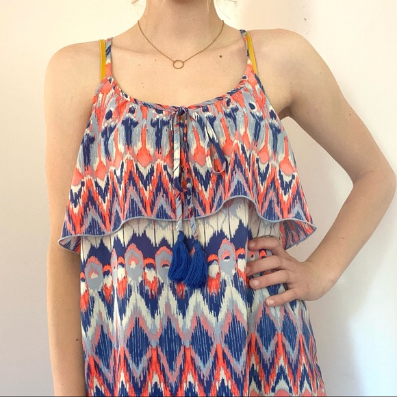 Dex Multi-coloured Blouse Size Small - Picture 3 of 7